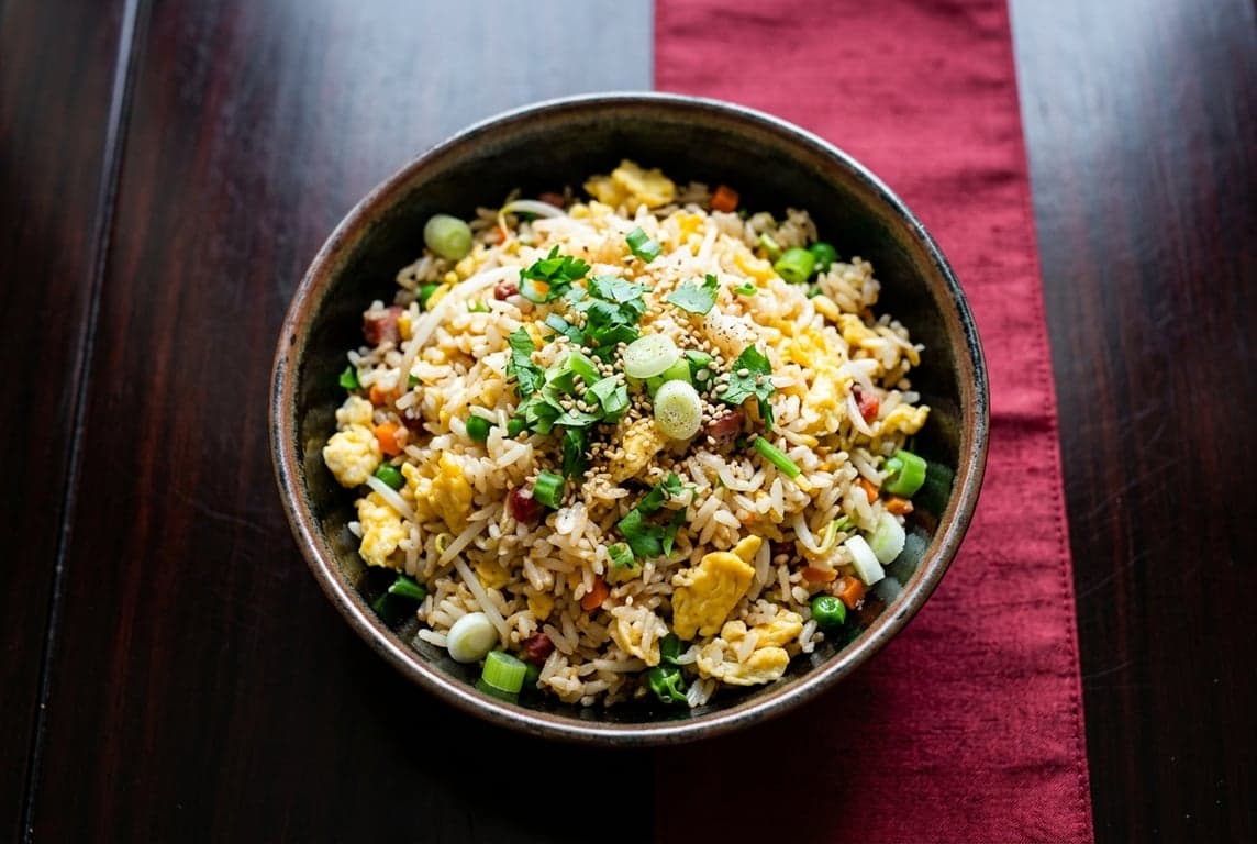 Nut-Free Egg Fried Rice