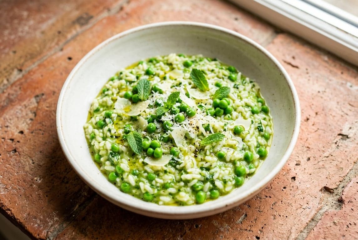 Pea & Mint Risotto