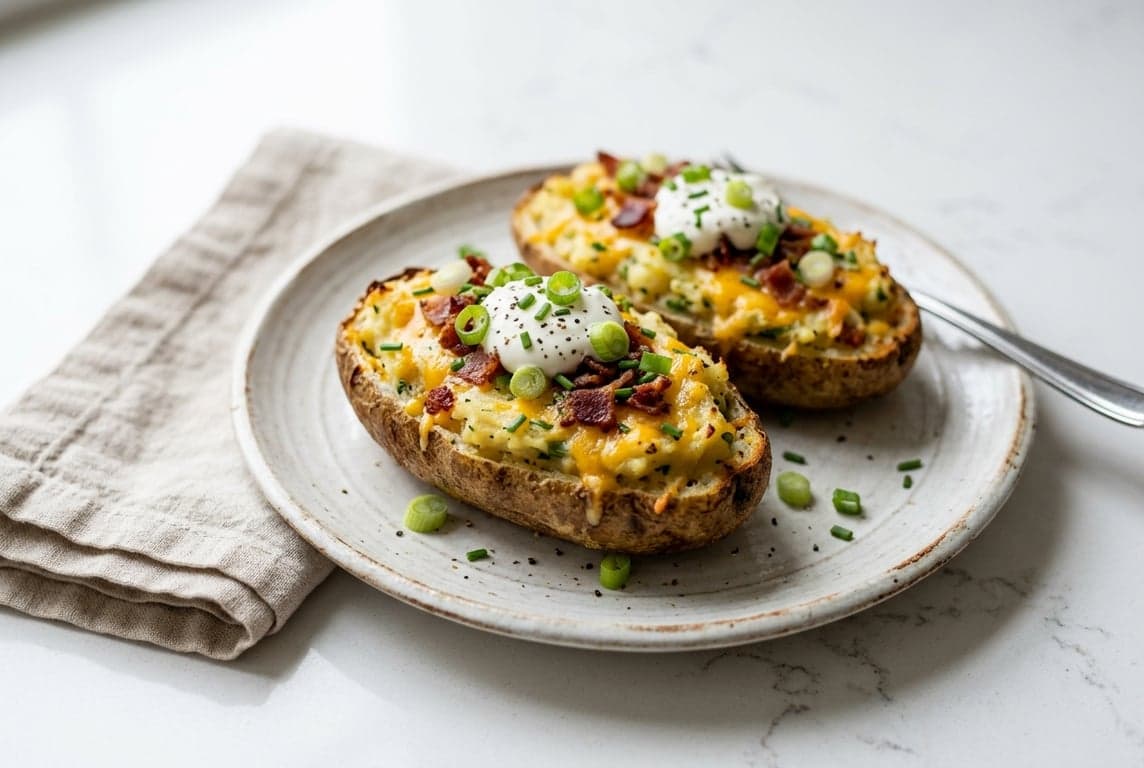 Twice-Baked Loaded Potatoes