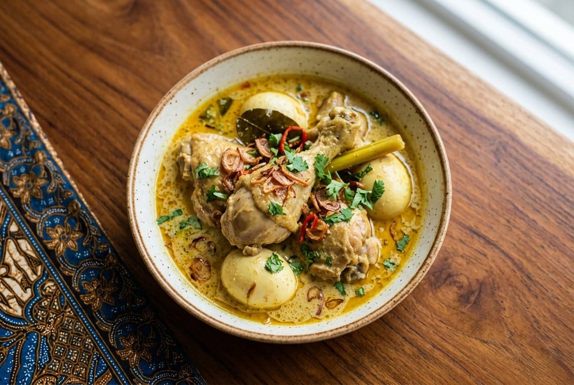 Opor Ayam (Chicken in Coconut Milk)