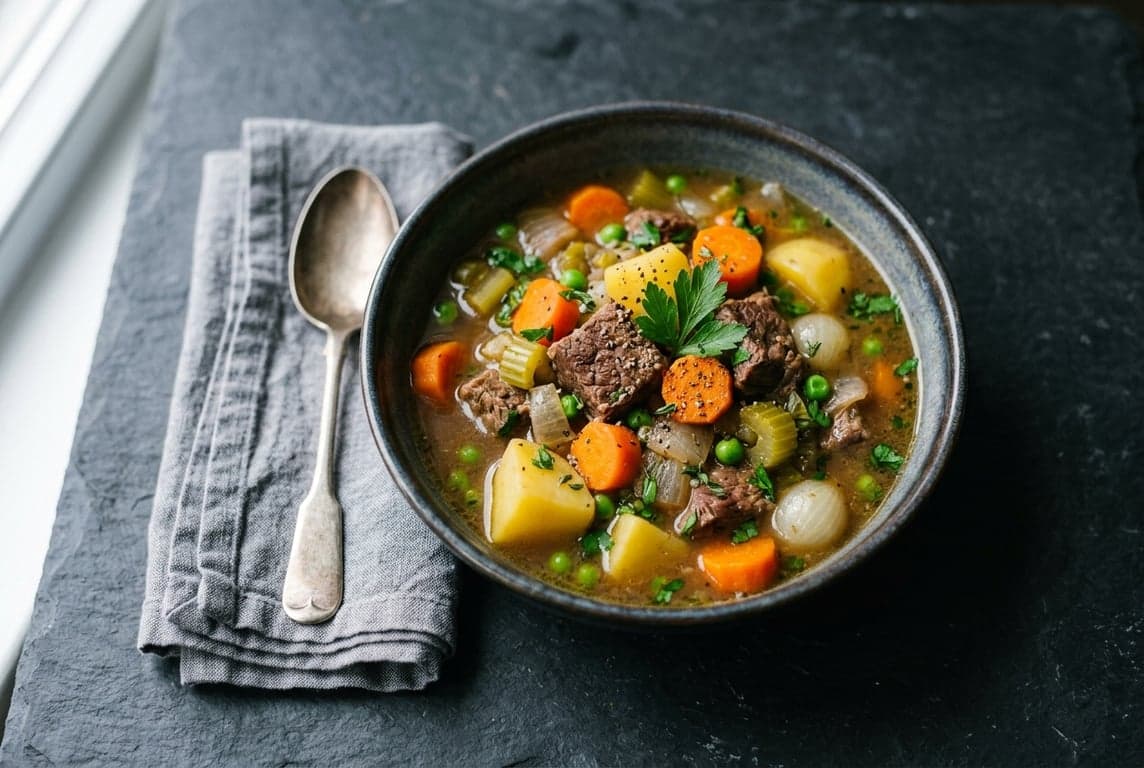 Mild Beef & Vegetable Stew