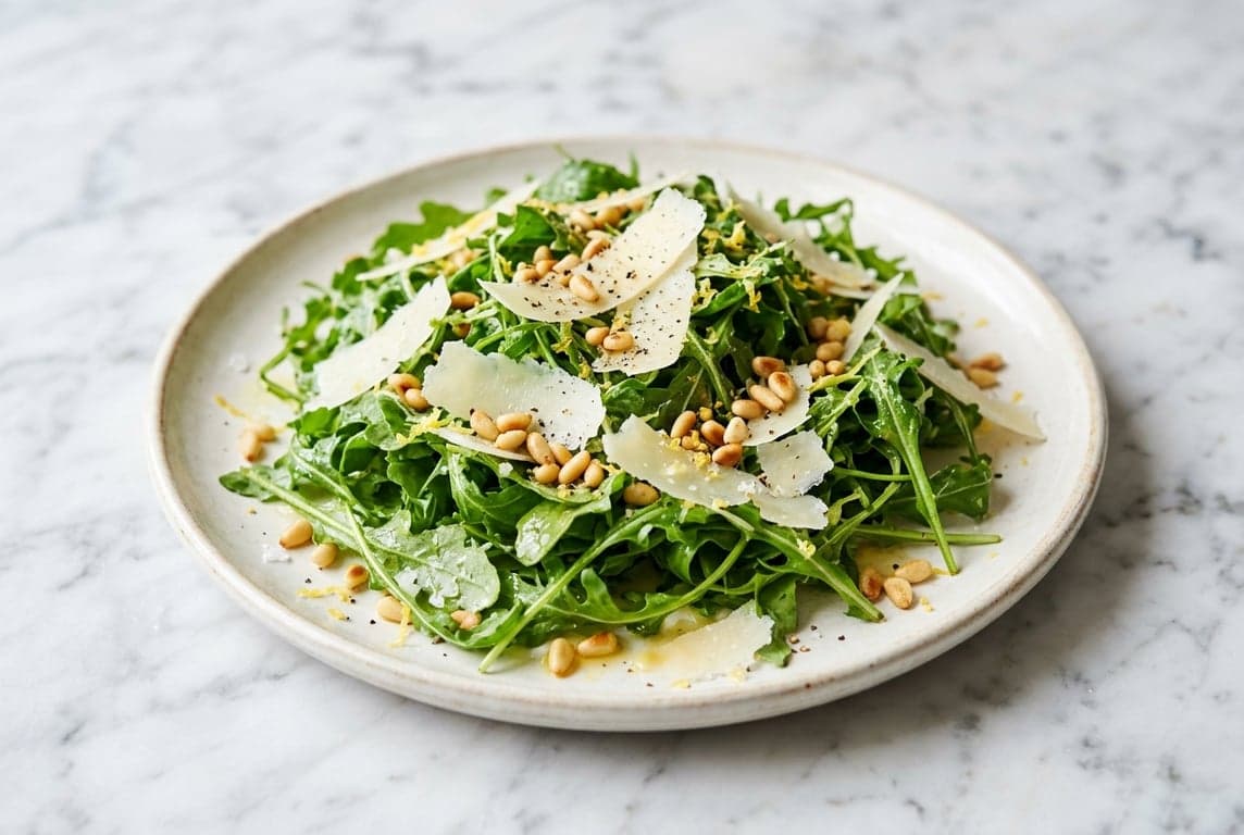 Arugula Parmesan Lemon Salad