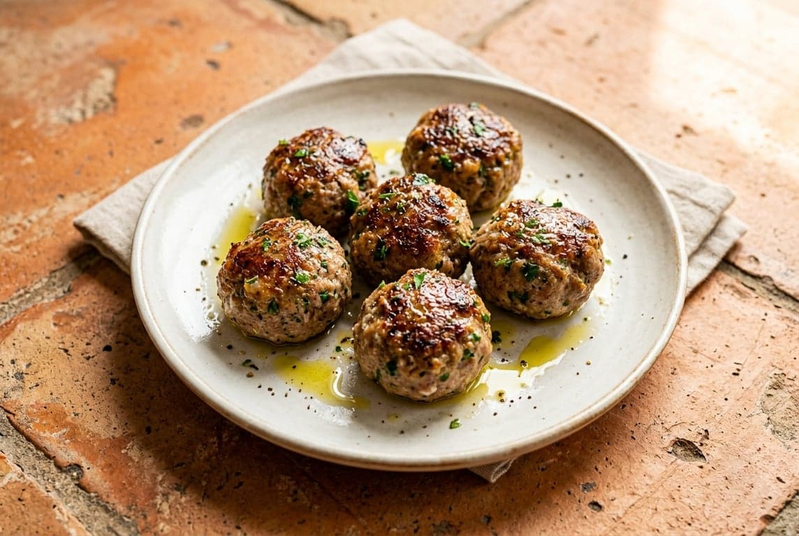 Basic Meatball Mix recipe on Forkie