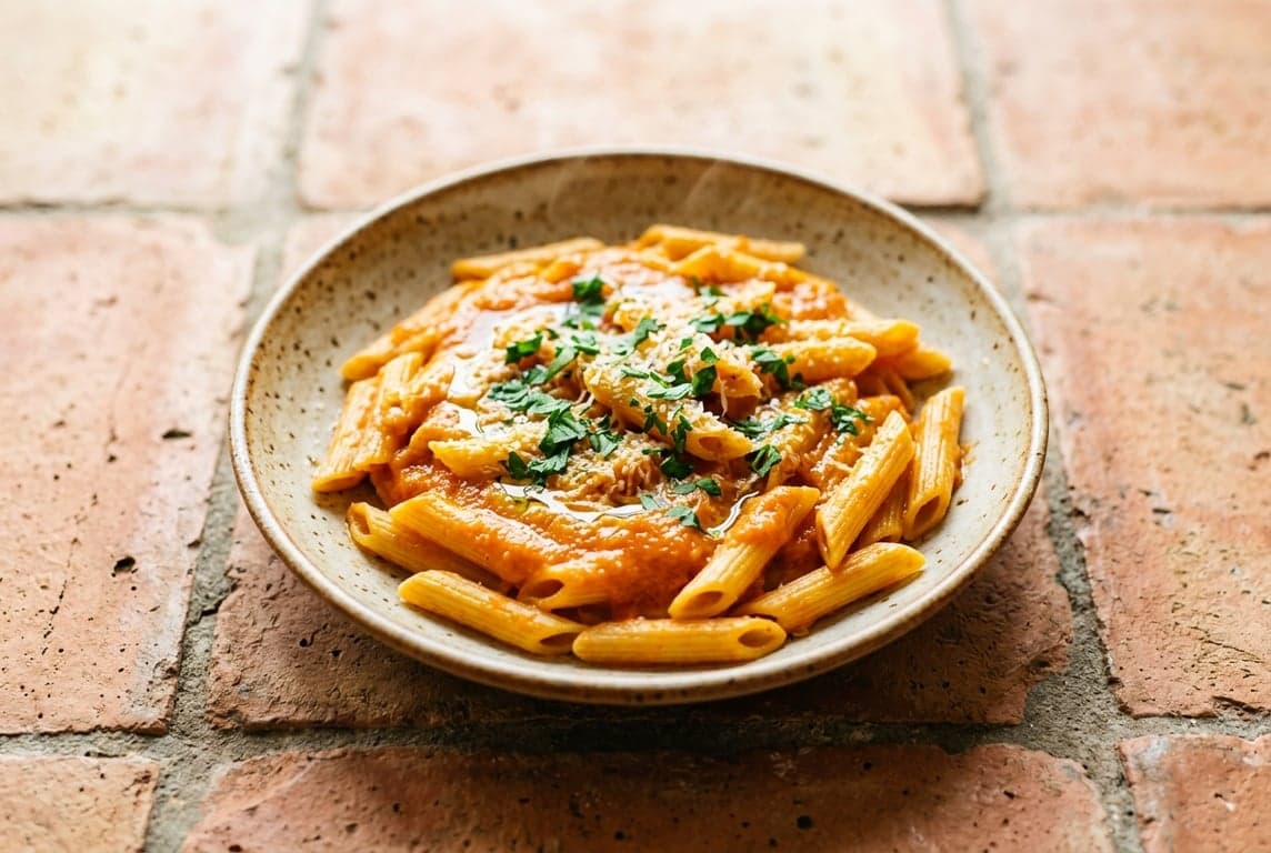 Pasta with Hidden Vegetable Sauce