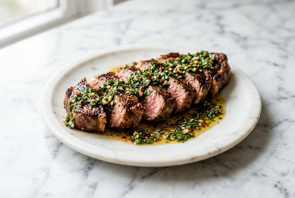 Chimichurri Beef Steak