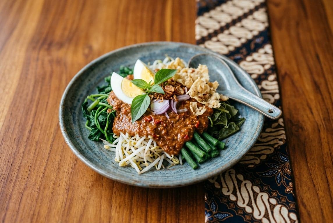 Pecel (Javanese Peanut Salad)
