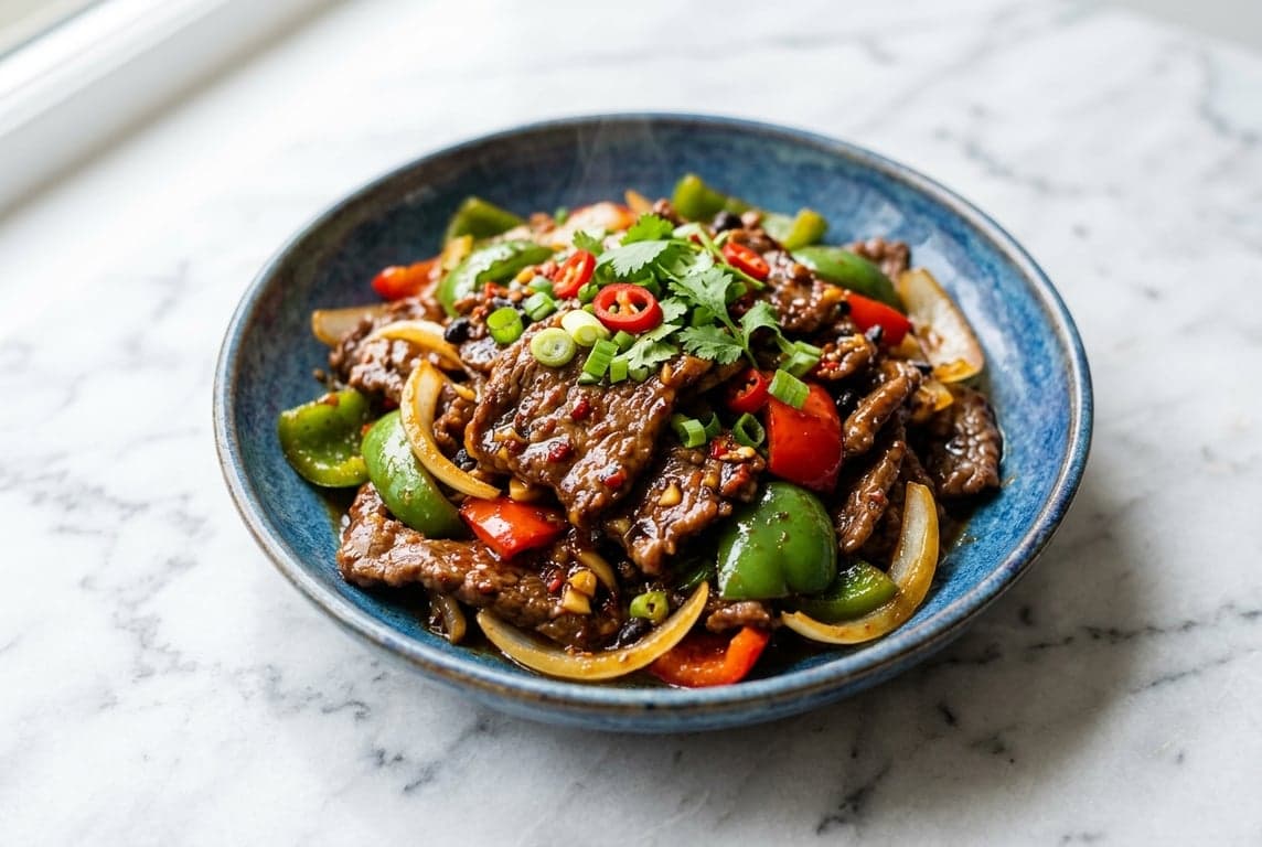 Beef & Black Bean Stir-Fry