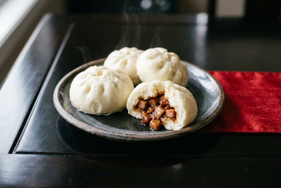 Steamed BBQ Pork Buns
