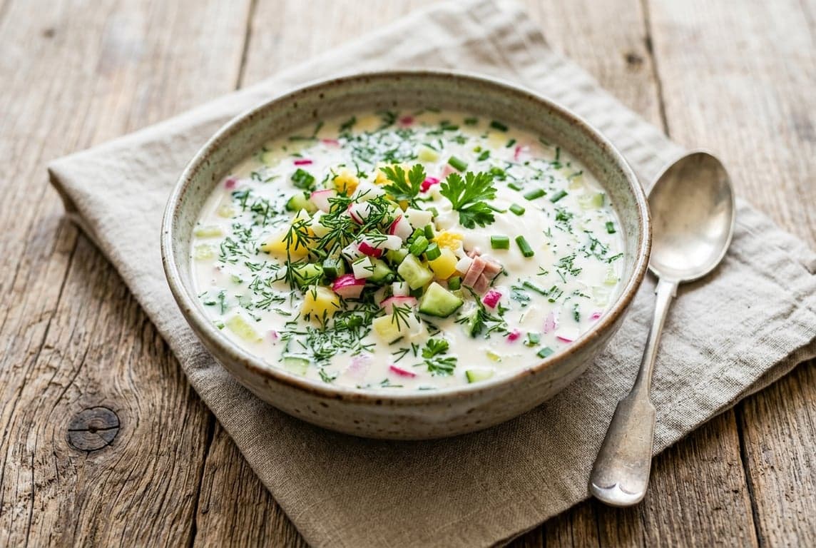 Okroshka (Cold Summer Soup)