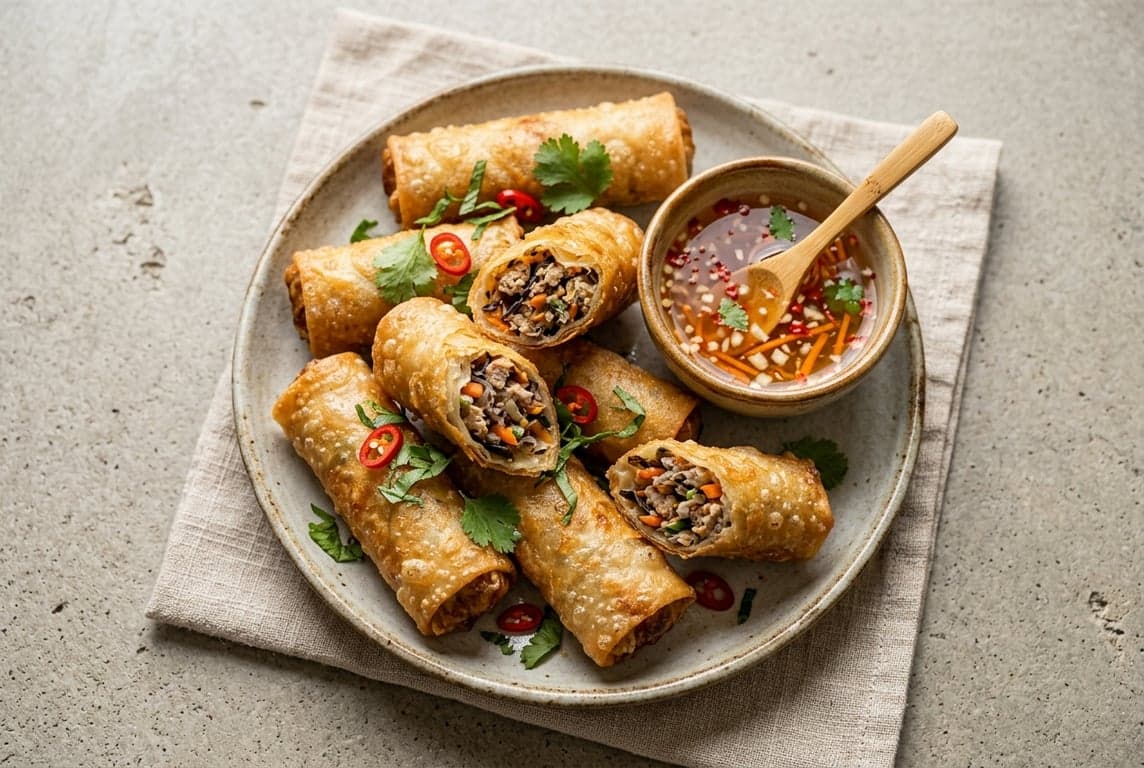 Vietnamese Crispy Spring Rolls