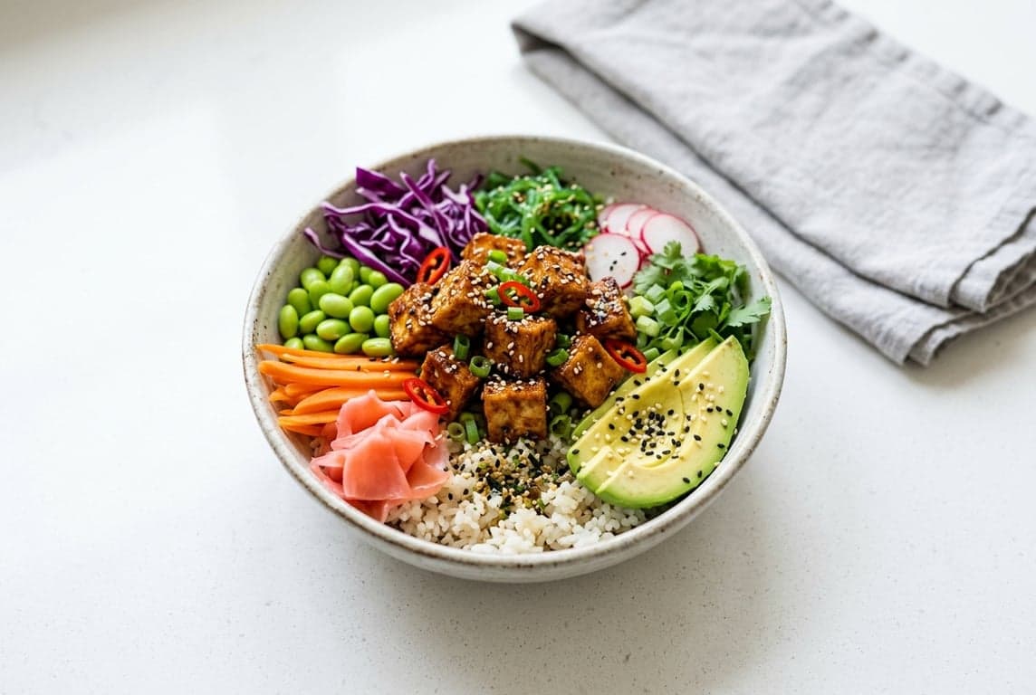 Tofu Poke Bowl