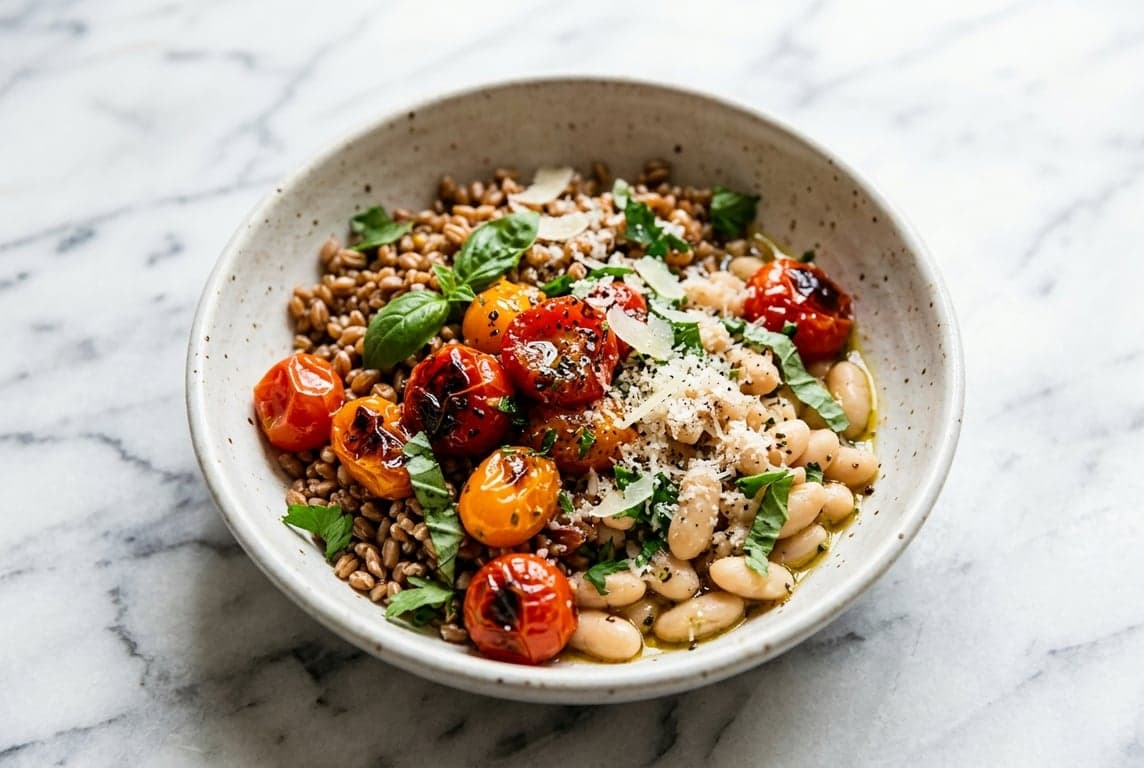 Spelt & Roasted Tomato Bowl