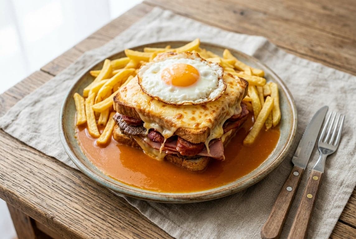 Francesinha recipe on Forkie
