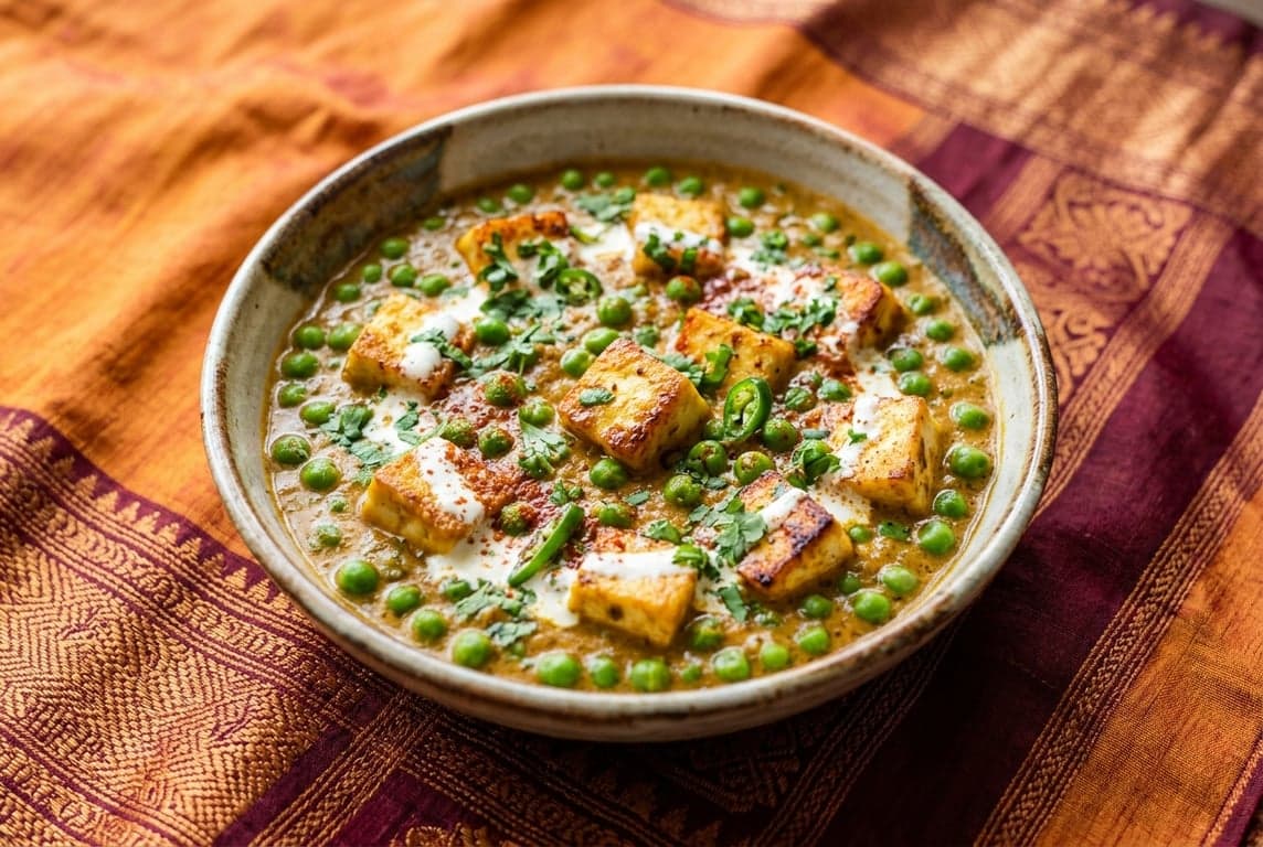 Matar Paneer