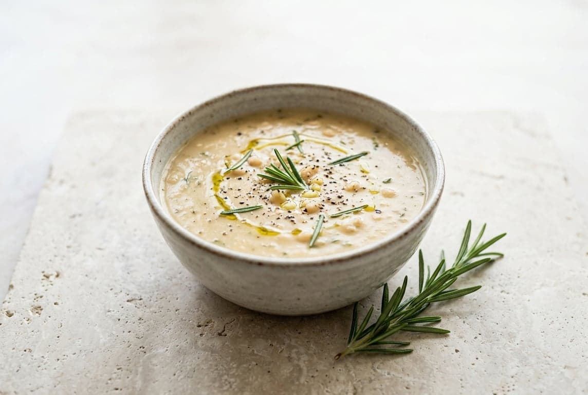 White Bean & Rosemary Soup