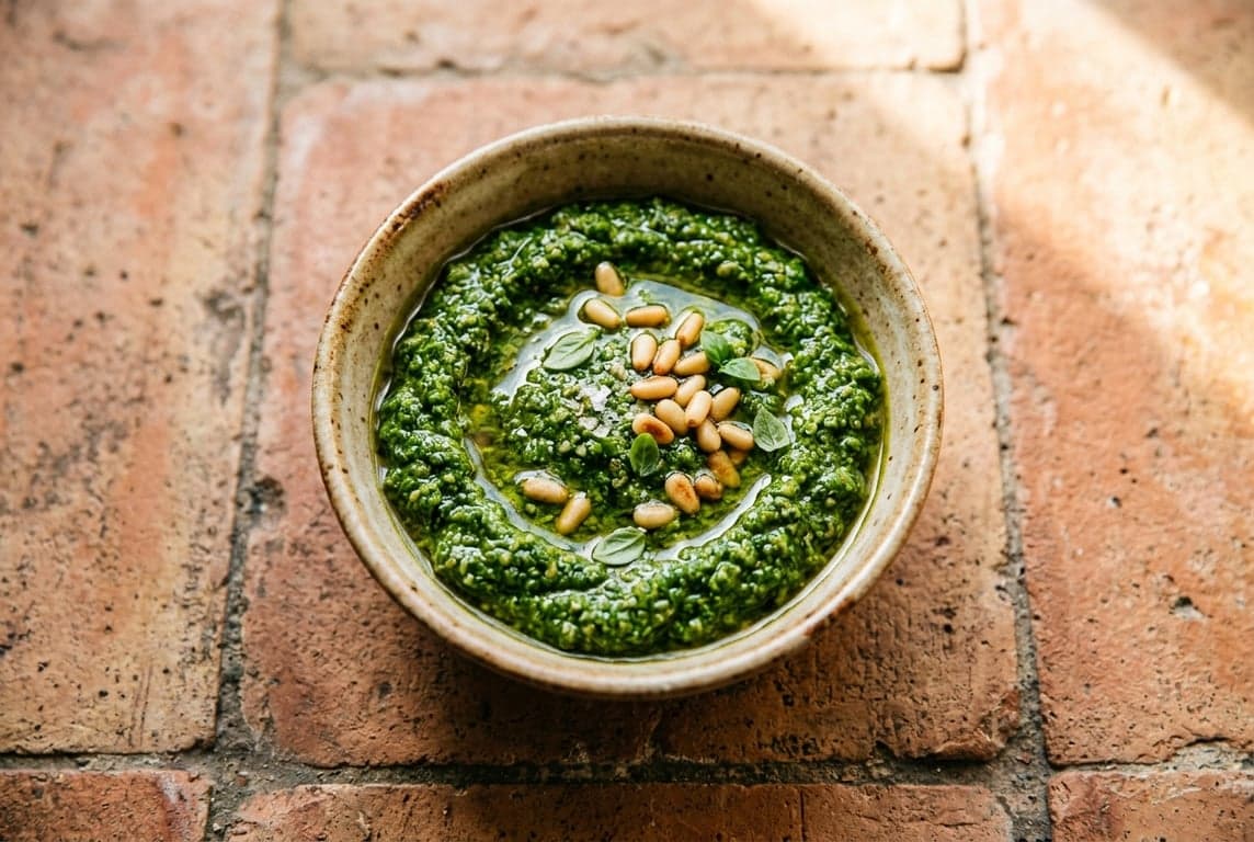 Basil Pesto recipe on Forkie