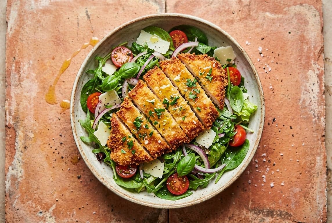 Chicken Milanese Salad
