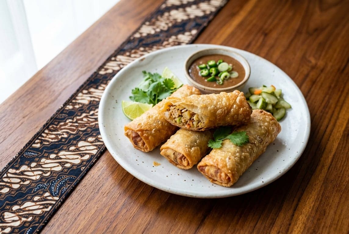 Semarang-Style Spring Rolls