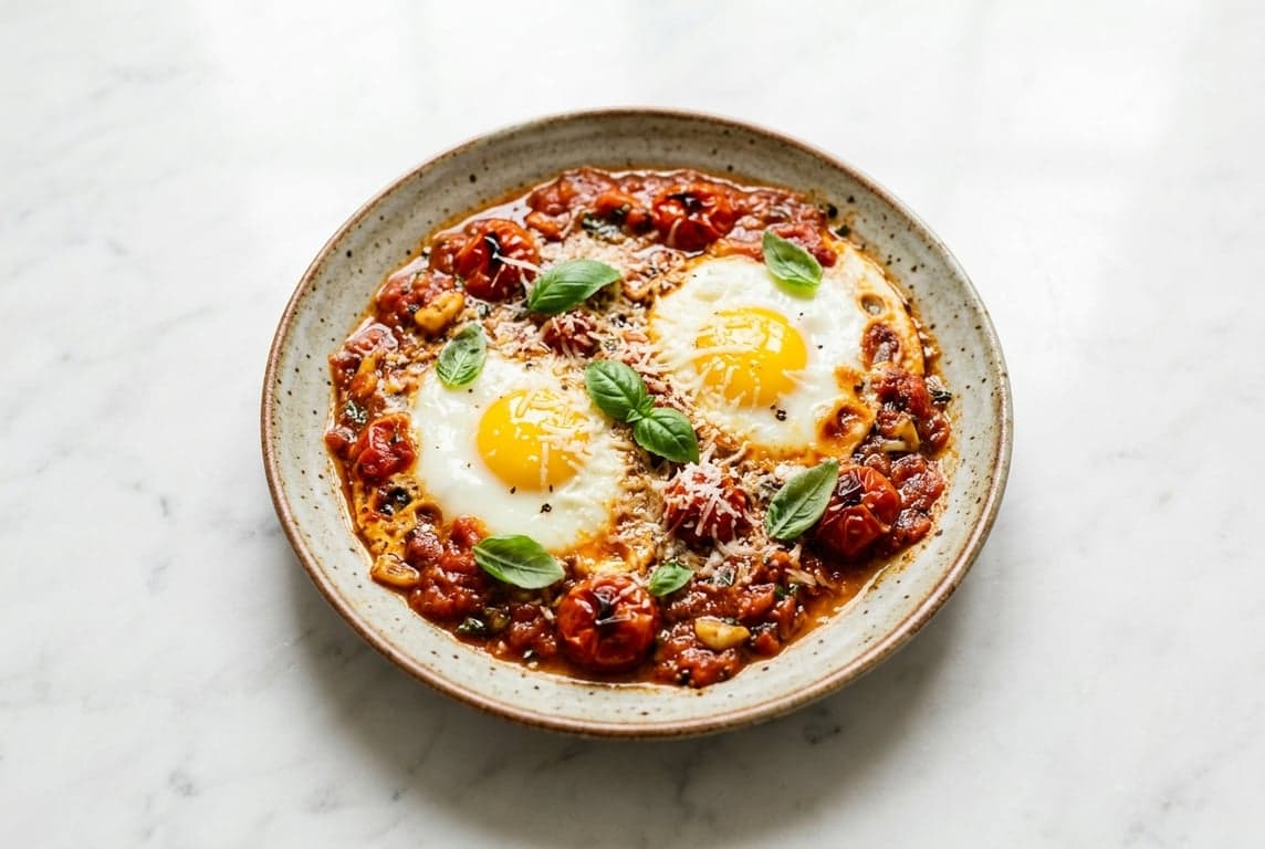 Baked Eggs in Tomato Sauce