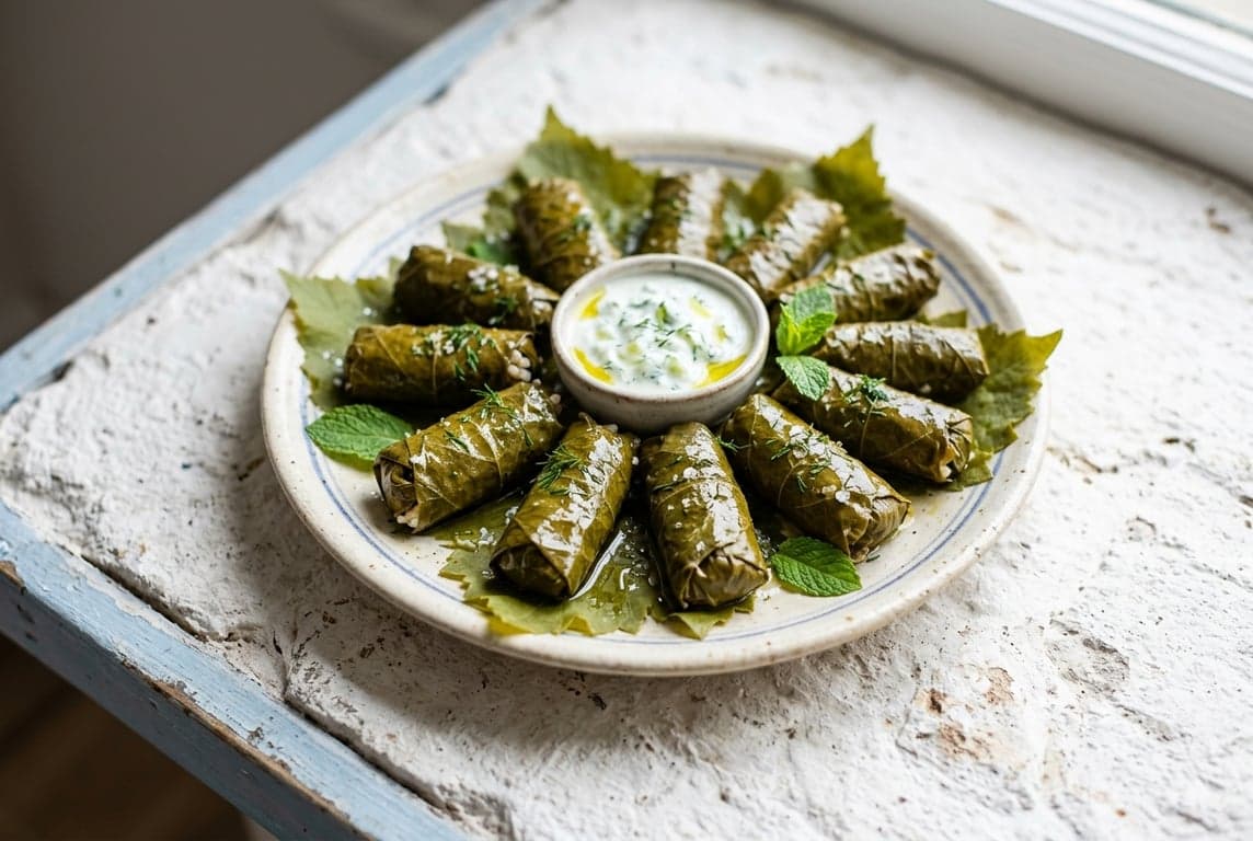 Stuffed Vine Leaves (Dolmades)