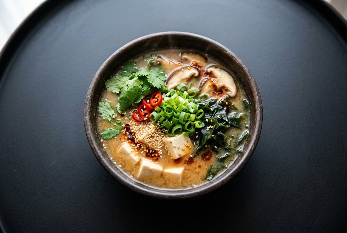 Tofu & Miso Broth Bowl