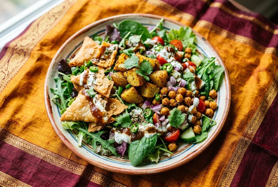 Deconstructed Samosa Salad