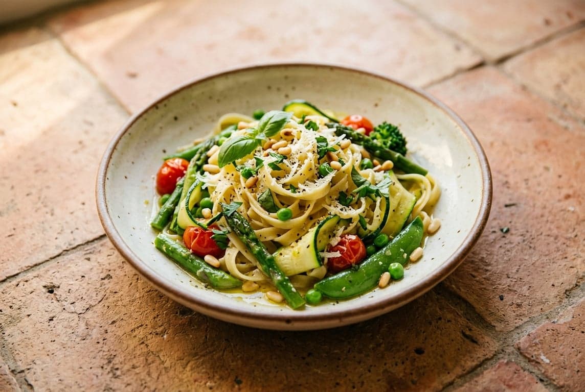 Spring Vegetable Pasta Primavera