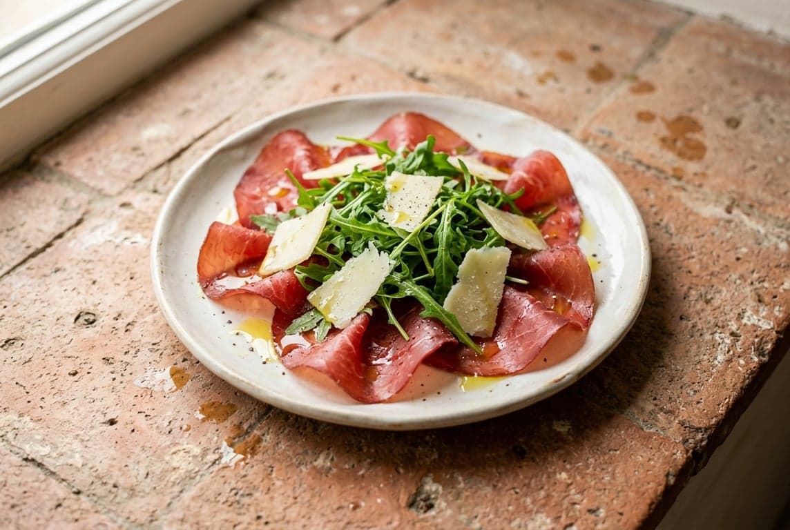 Bresaola with Rocket & Parmesan