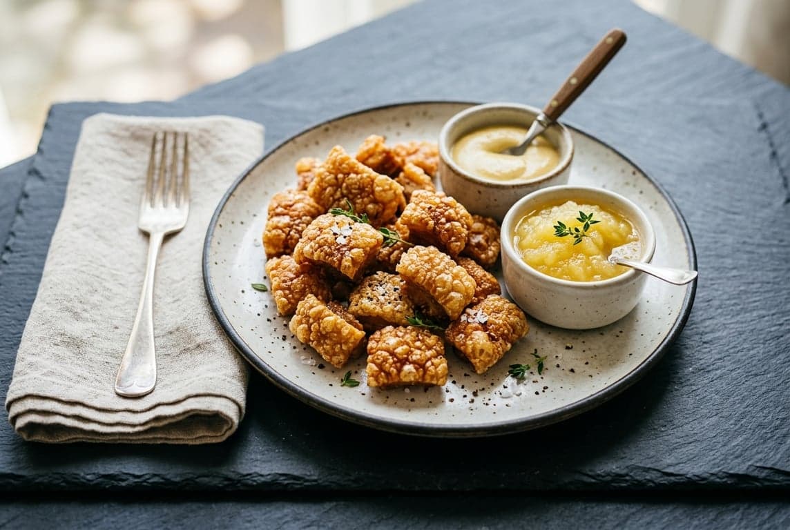 Pork Crackling Plate