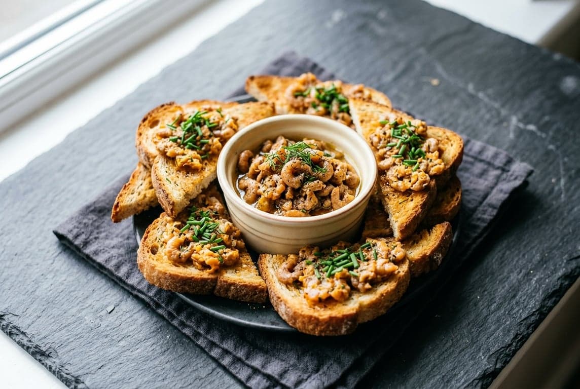 Potted Shrimp Toast