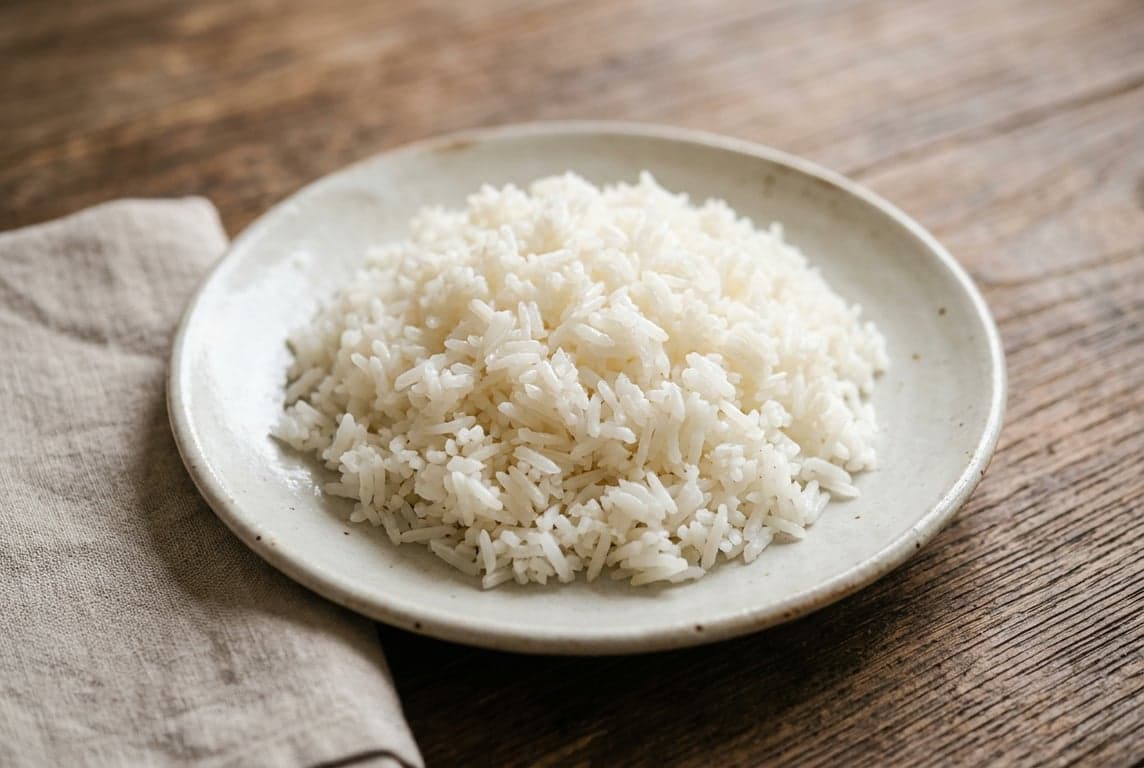 Perfect Steamed Jasmine Rice recipe on Forkie