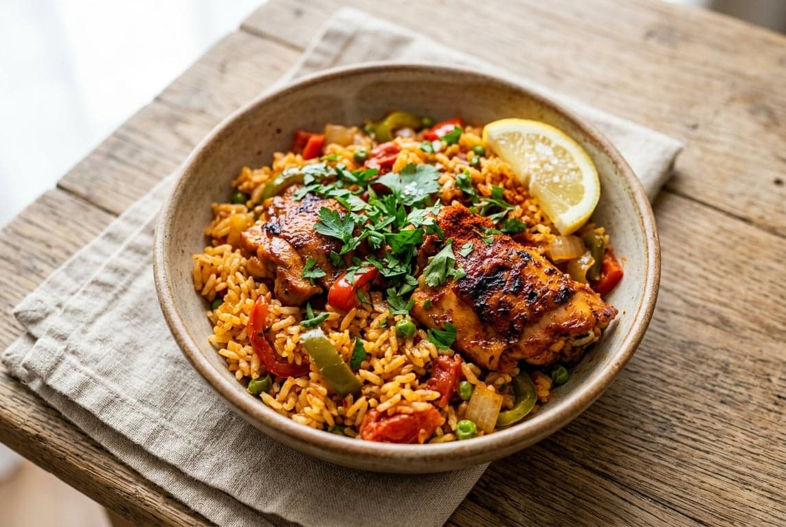 Smoked Paprika Chicken & Rice