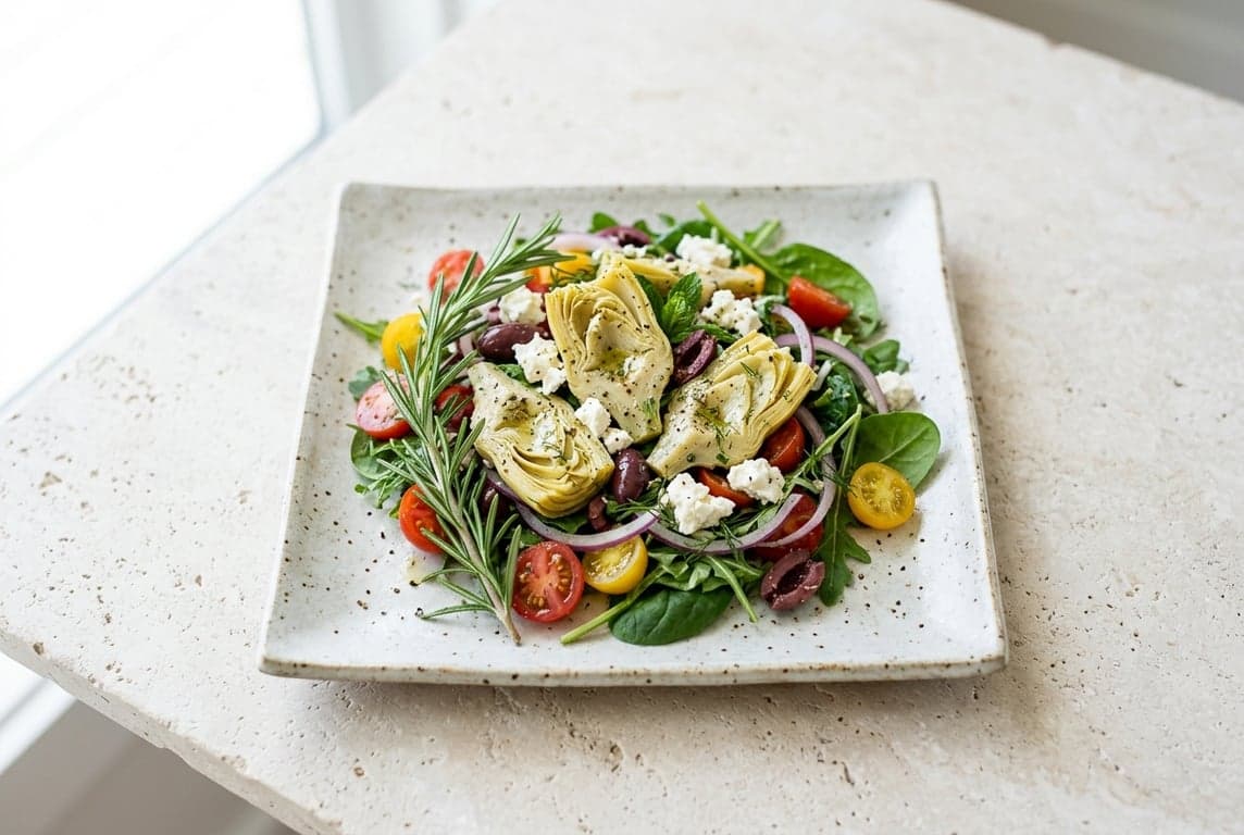 Artichoke & Feta Salad
