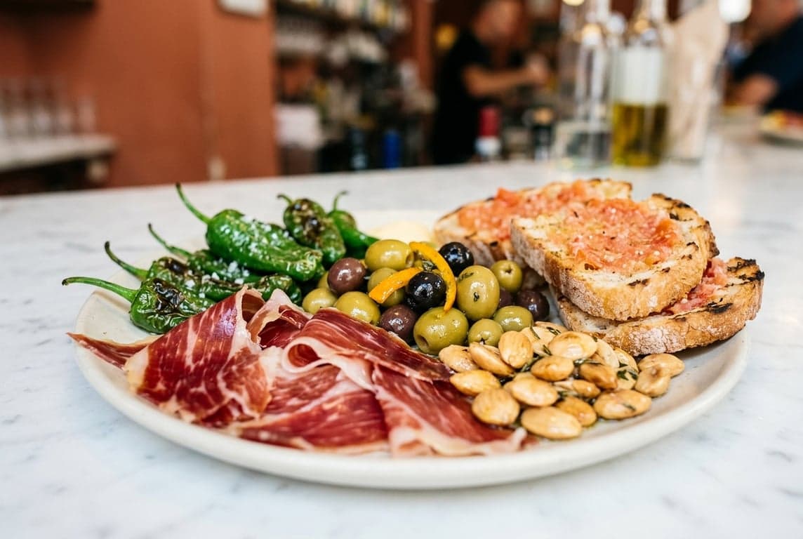 Spanish Tapas Plate