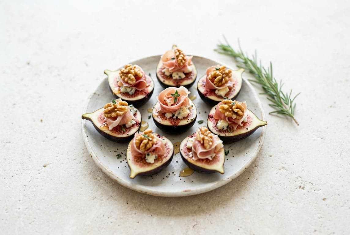 Fig, Prosciutto, and Gorgonzola Bites