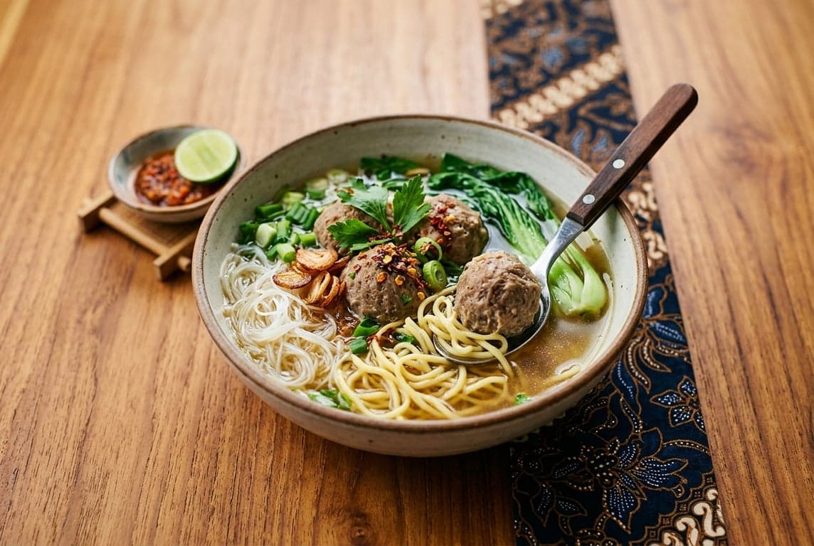 Bakso (Indonesian Meatball Soup)