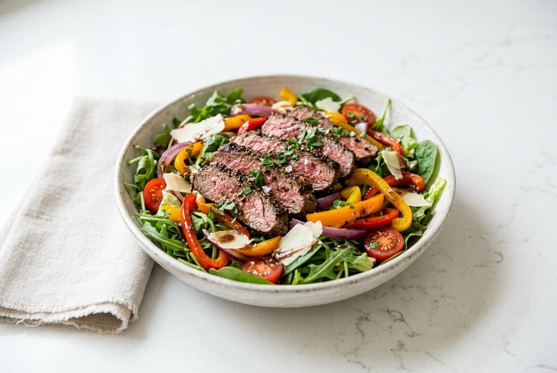 Pepper Steak Salad