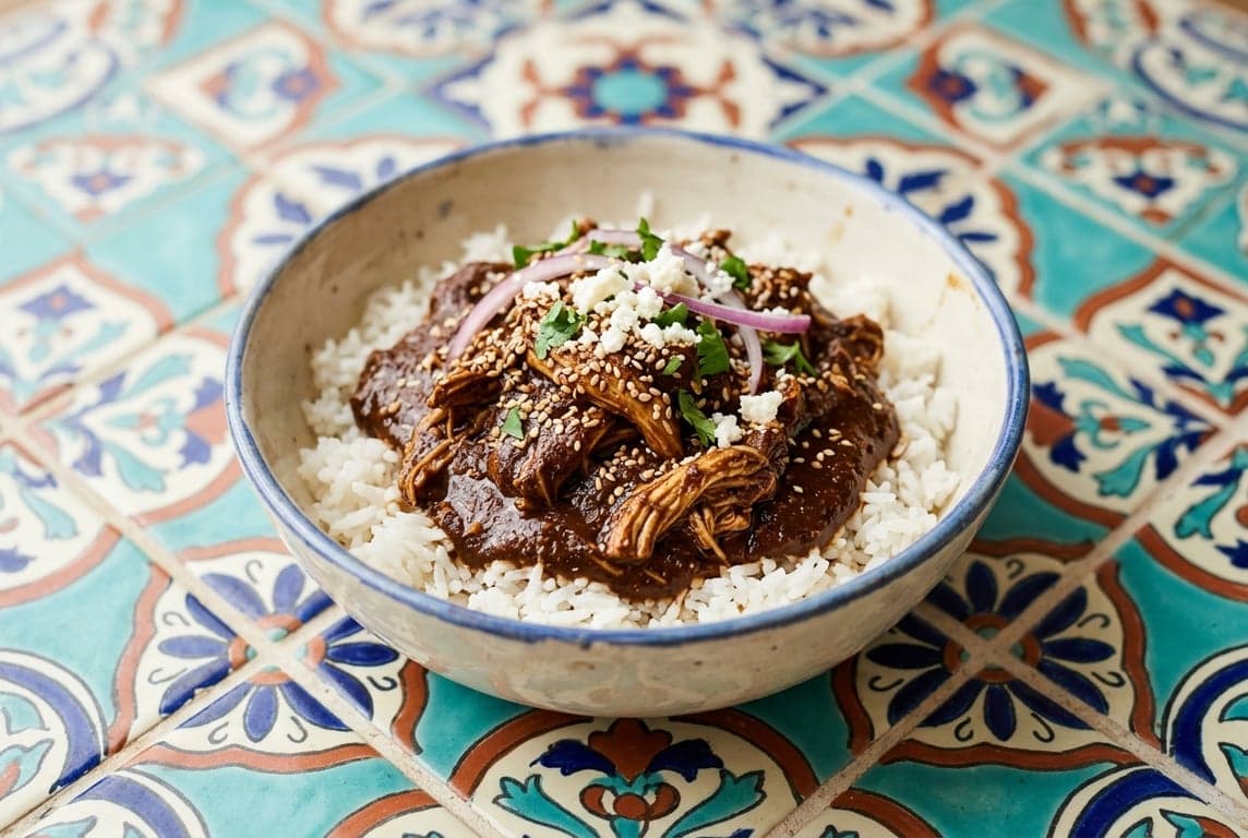 Chicken Mole Bowl (Simplified)