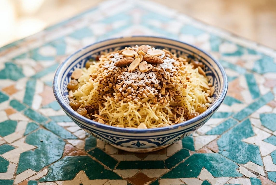 Seffa (Sweet Vermicelli Bowl)