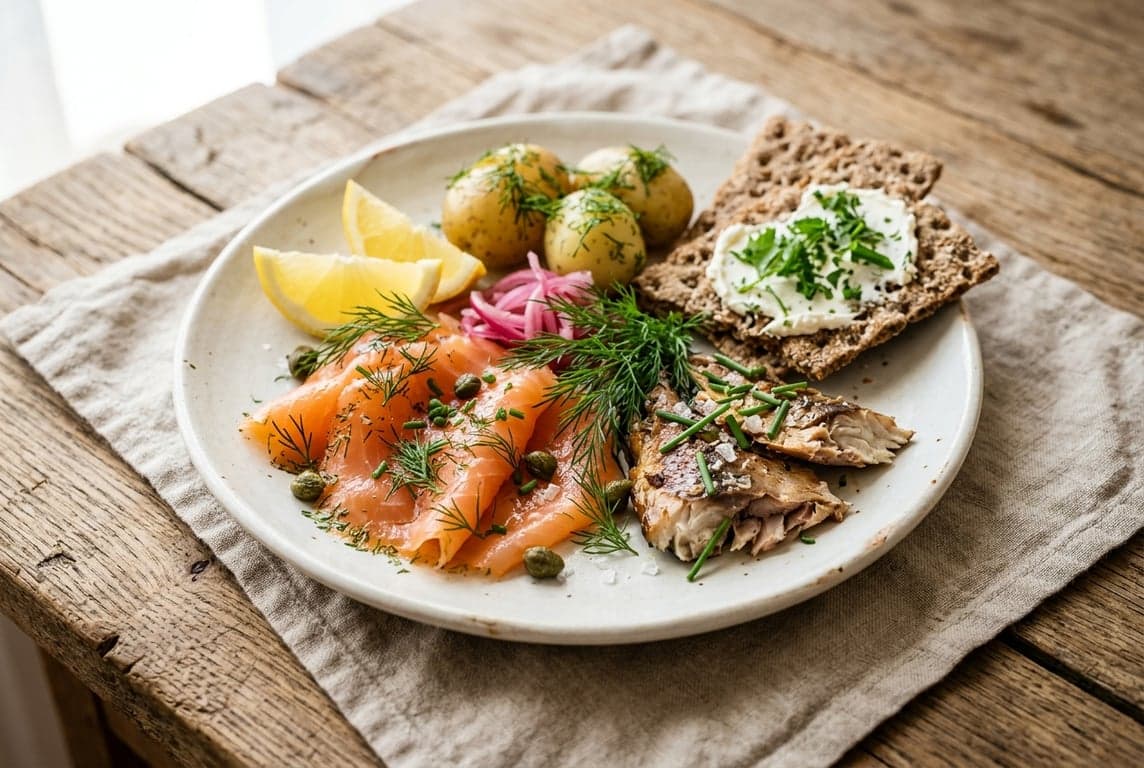 Nordic Smoked Fish Plate