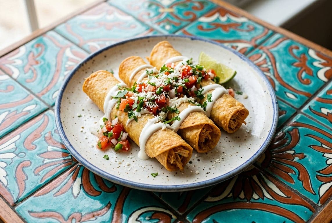 Chicken Flautas