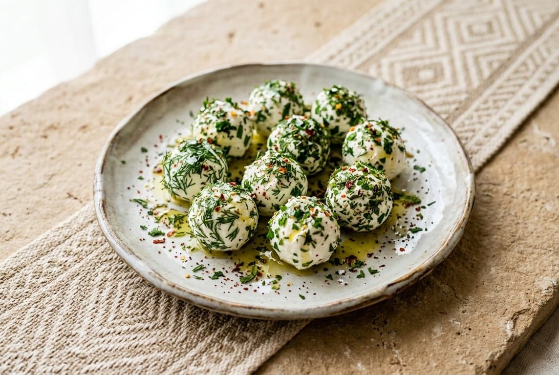 Labneh Herb Balls