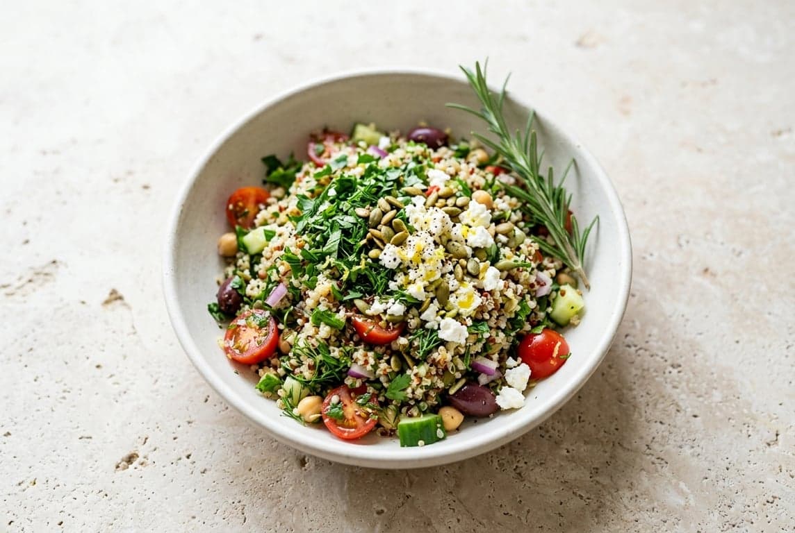 Herb-Loaded Quinoa Bowl