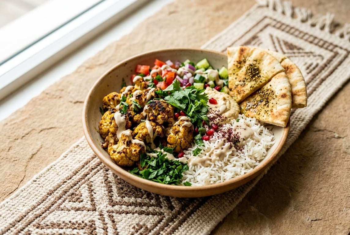 Cauliflower Shawarma Bowl