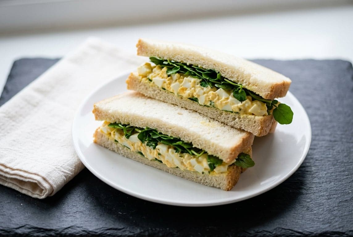 Classic Egg & Watercress Sandwich