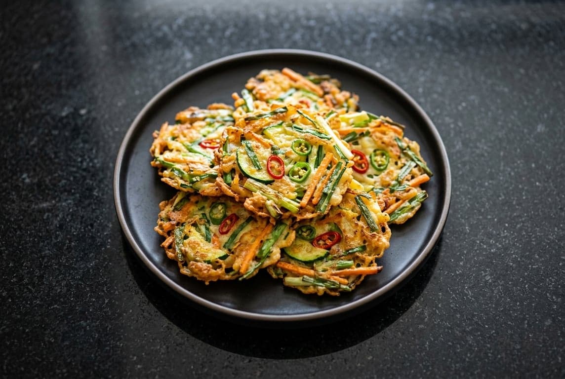 Vegetable Jeon (Savoury Pancakes)