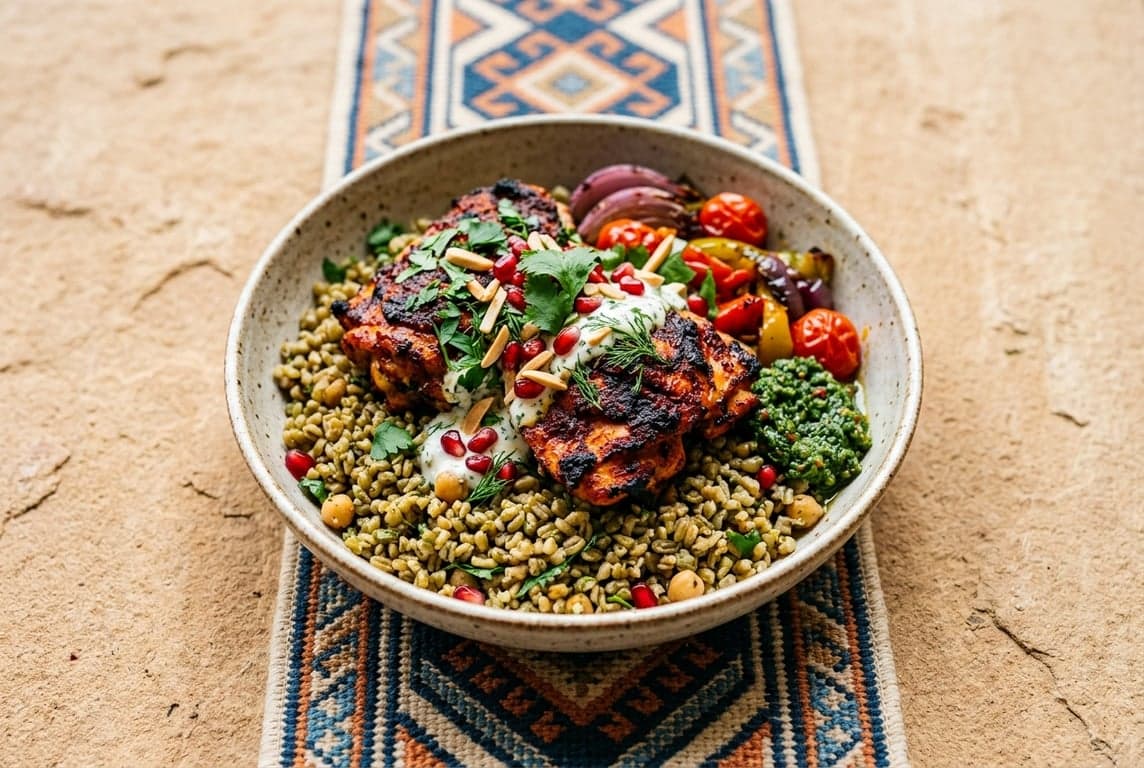 Harissa Chicken & Freekeh Bowl