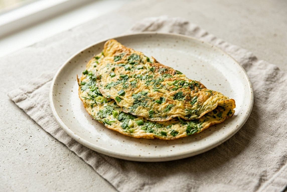 Vietnamese Herb Omelette recipe on Forkie