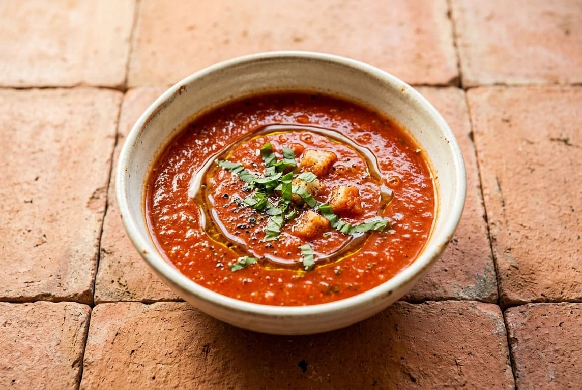 Batch Tomato & Basil Soup