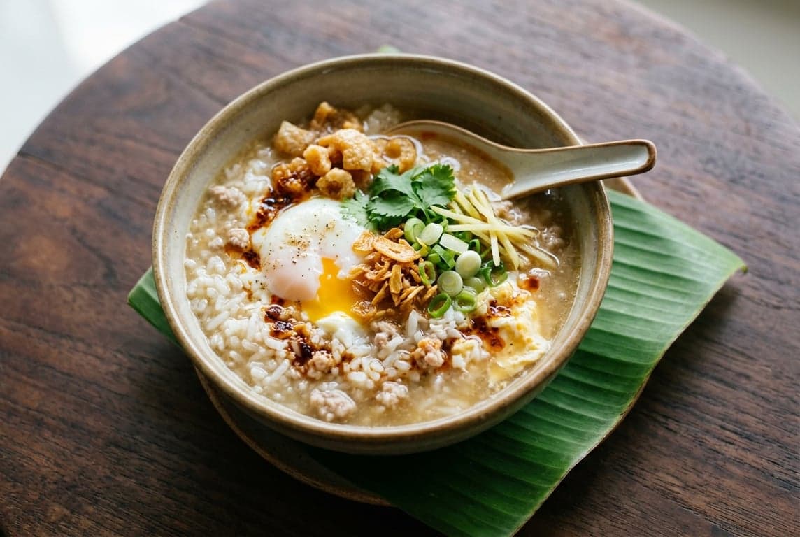 Khao Tom (Rice Soup)